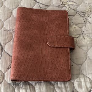 Textured Leather Notebook Cover